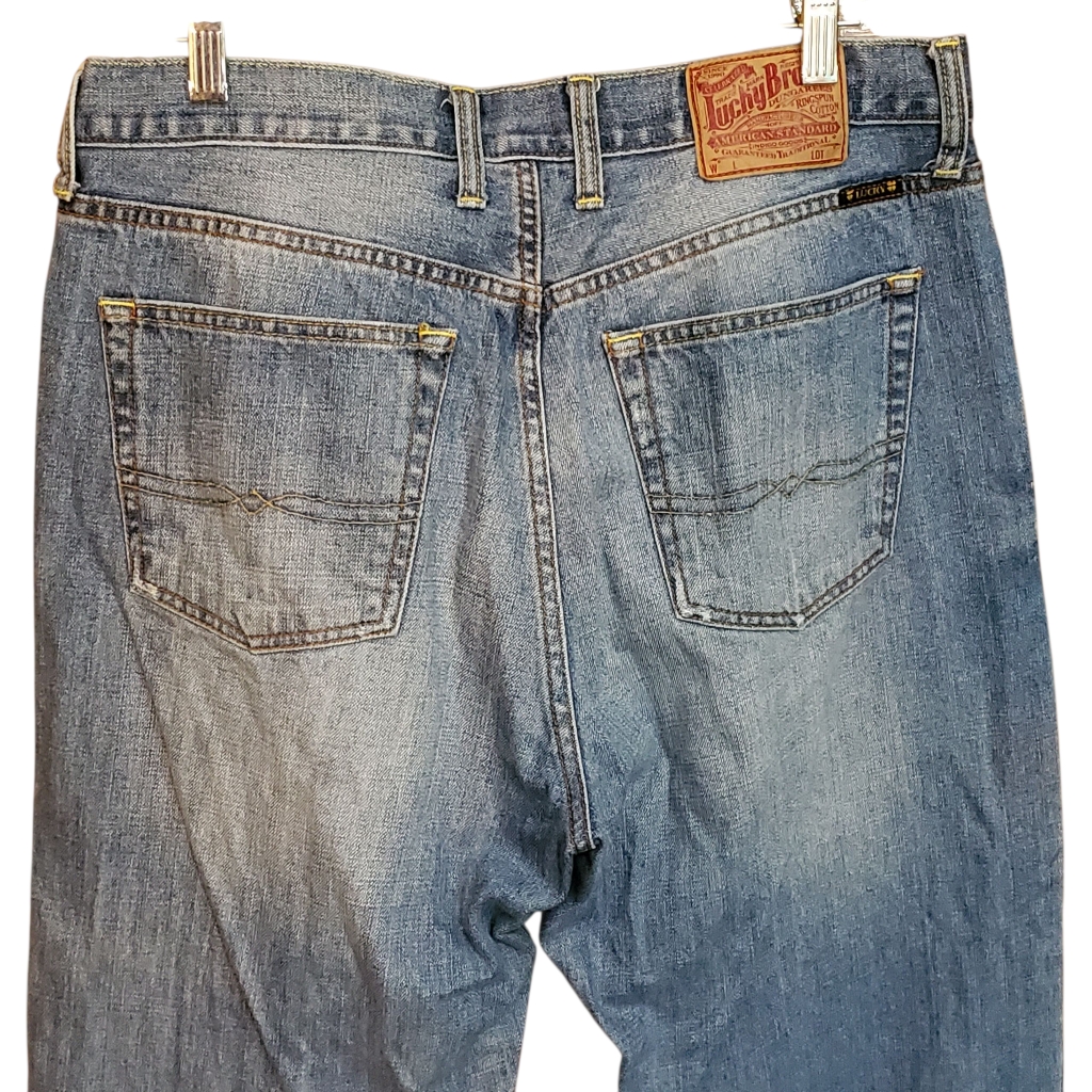 Vintage Lucky Brand Wide Leg Thick Denim